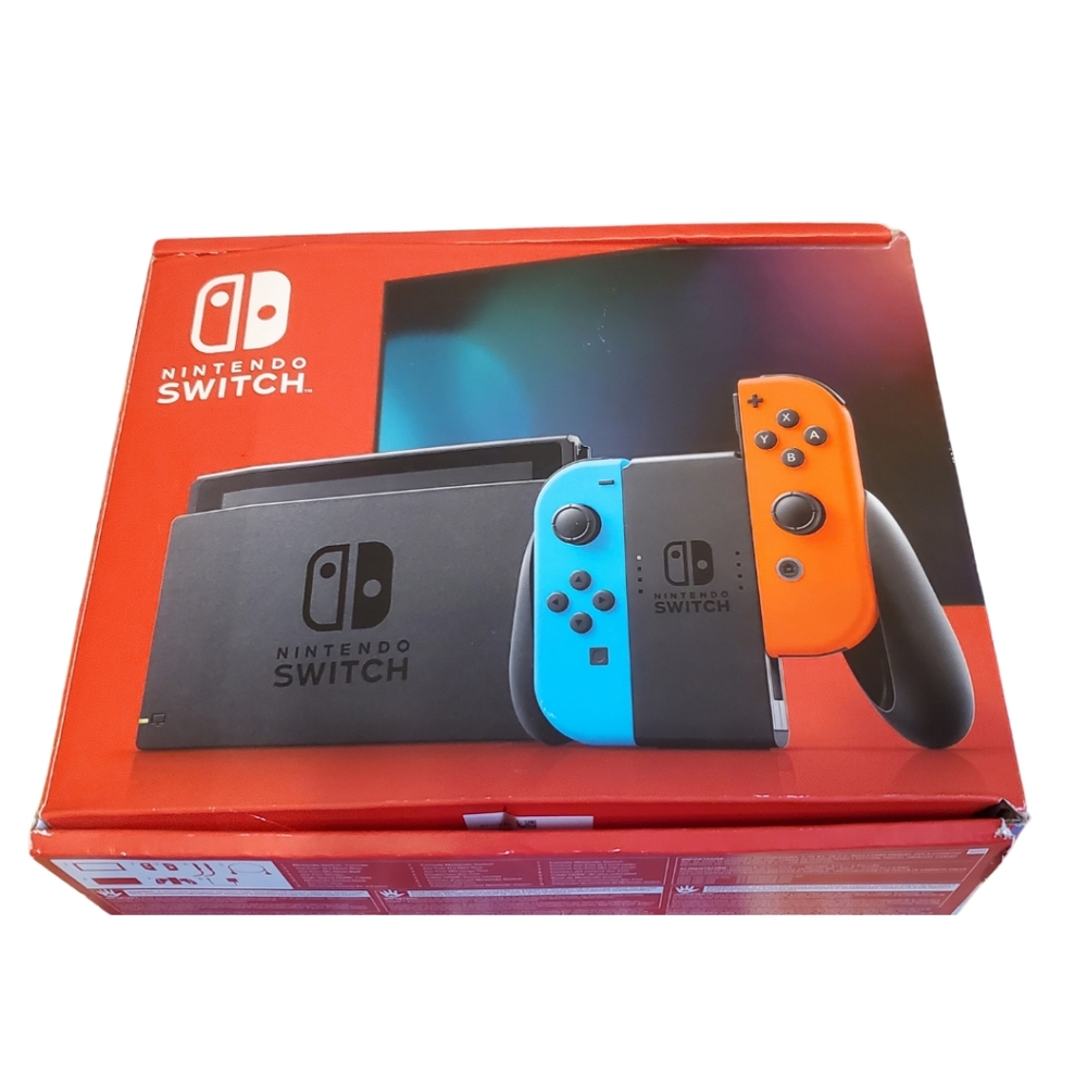 Nintendo Switch Console Red and Blue Joy-Con Portable Gaming